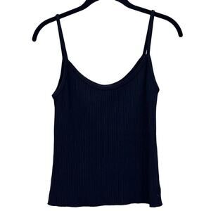 Maven West black tank top, XS, minimalist, layering, normcore, effortless